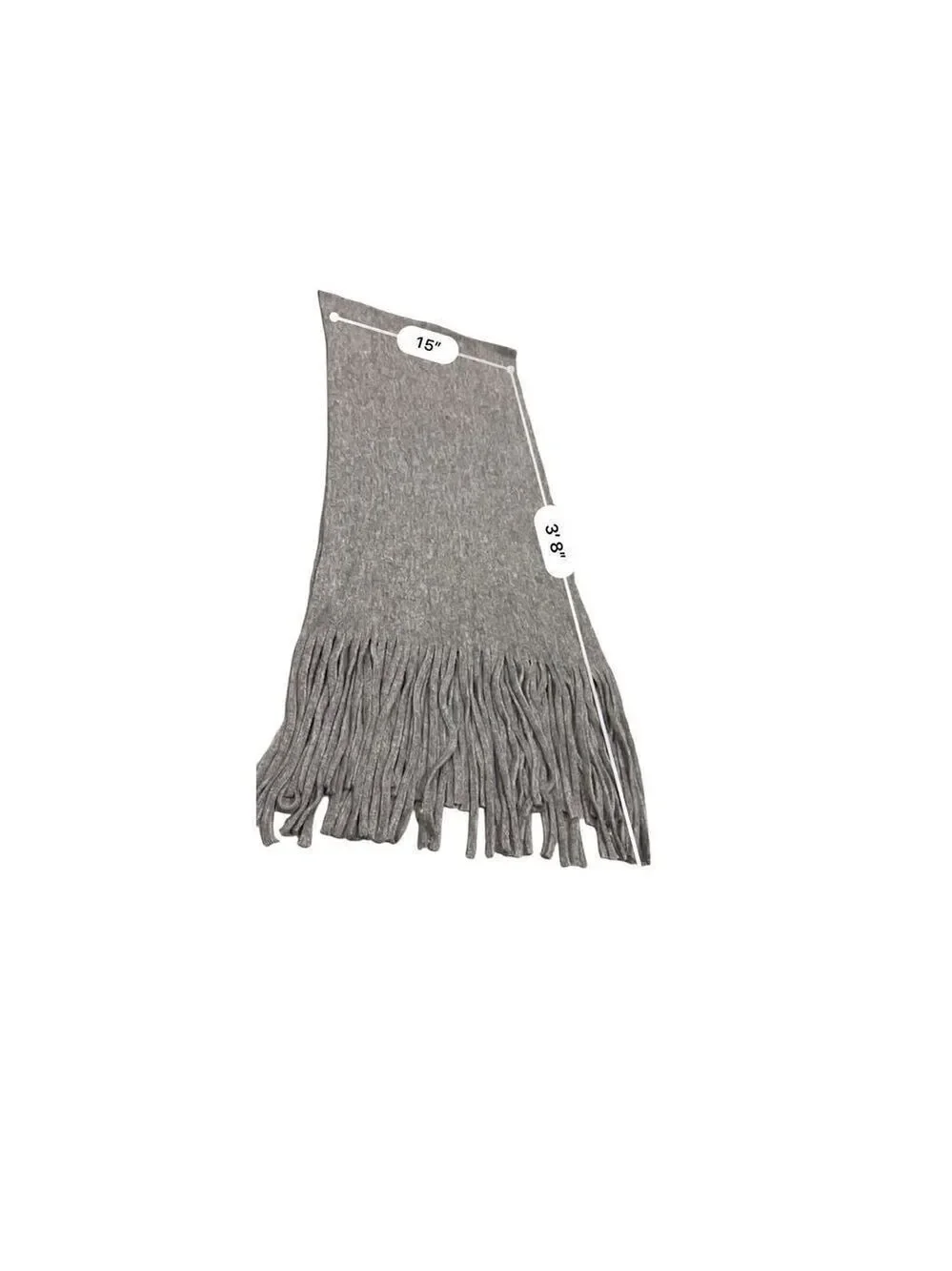 Lucky Brand gray scarf Unisex